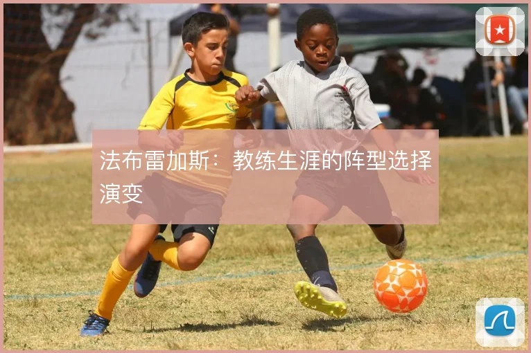 法布雷加斯:教练生涯的阵型选择演变
